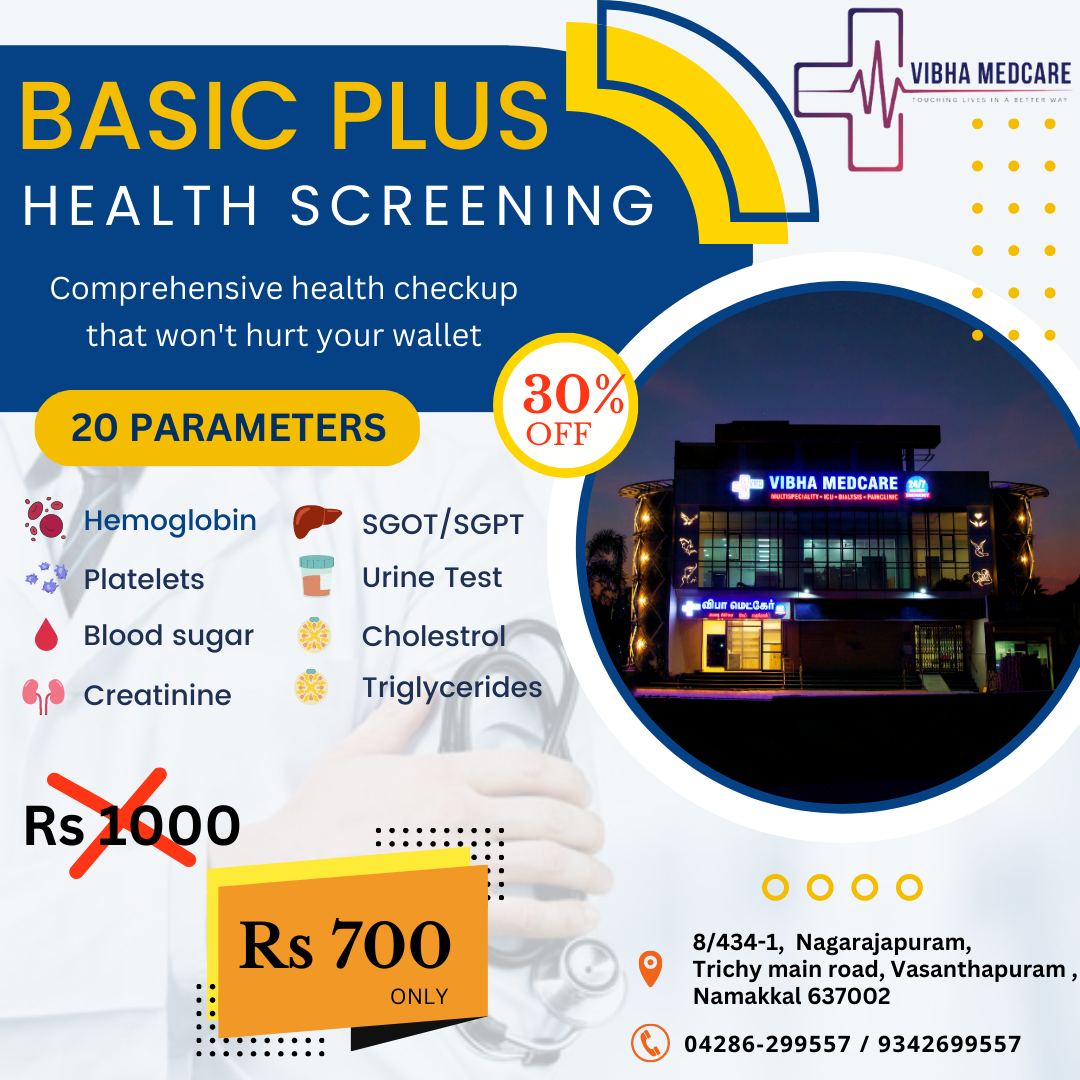 BASIC PLUS HEALTH SCREENING